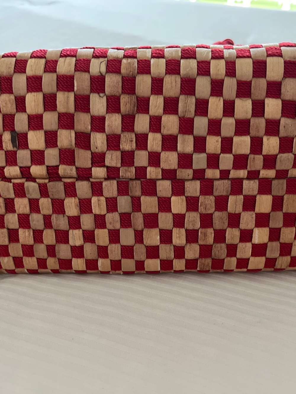Vintage The Sak Basket-weave Tote Bag - Picture 4 of 6